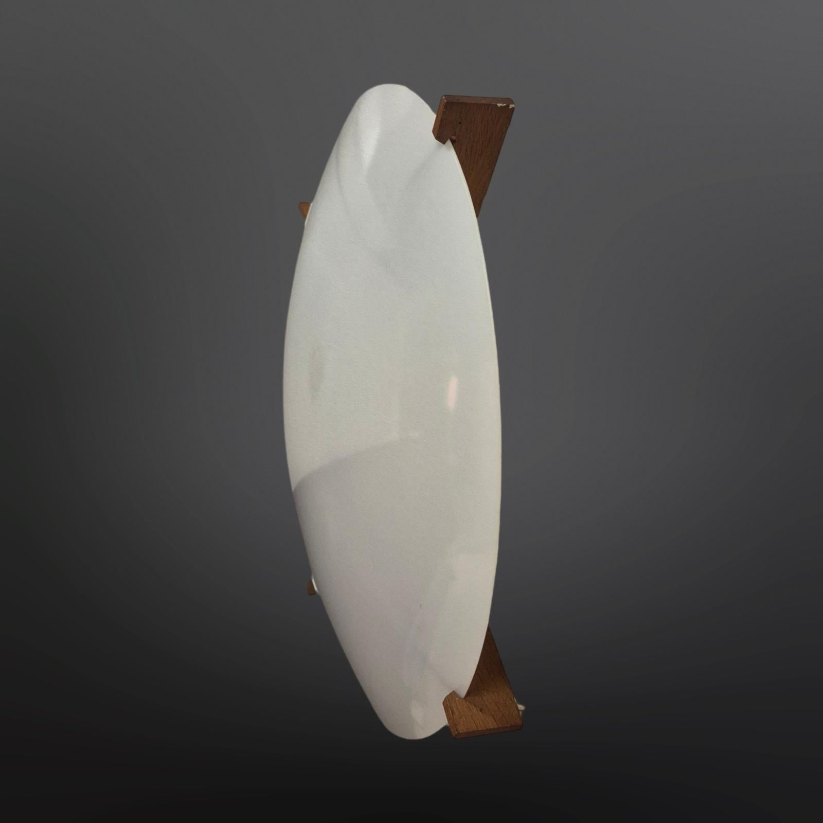 Plexiglass Plafo wall lamp by Uno and Osten Kristiansson for Luxus, Sweden 1960s For Sale