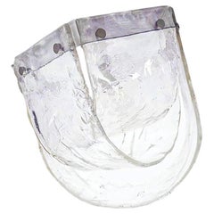 Plafonnier encastré en verre de Murano par Carlo Nason pour Mazzega