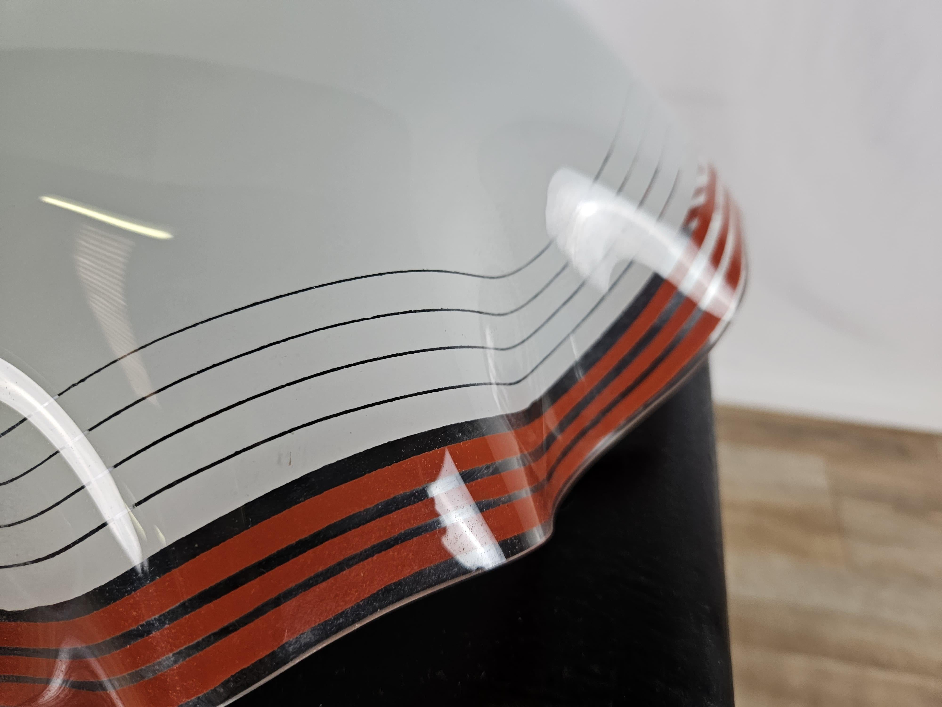 Glas-Taschentuch-Deckenlampe aus dem 20 im Zustand „Gut“ im Angebot in Premariacco, IT