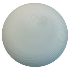 Plafoniera in vetro attribuita a VeArt xl  - Murano vortice Spiral