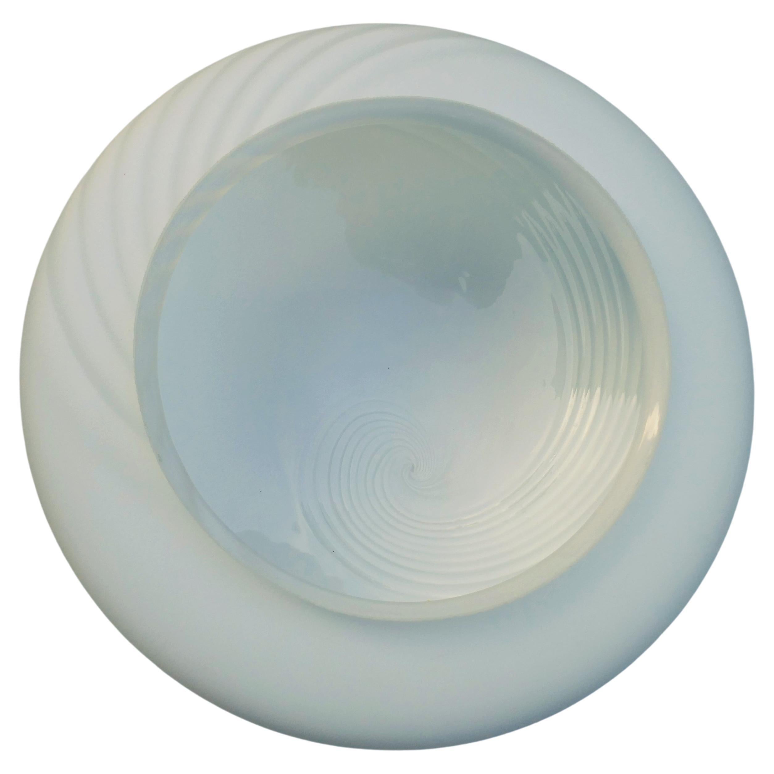 Murano Glass Plafoniera in vetro attribuita a VeArt xl  - Murano vortice For Sale