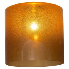 Lámpara de techo de cristal Pulegoso, Murrina, 1970