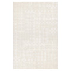 Tappeto Plaid Off White di Volver Studio