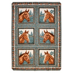 Plaid with Horses