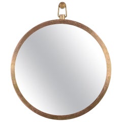 “Plain” Brass Frame Mirror by Lukasz Friedrich