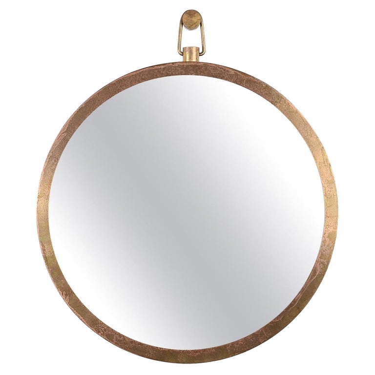 “Plain” Brass Frame Mirror by Lukasz Friedrich For Sale at 1stDibs