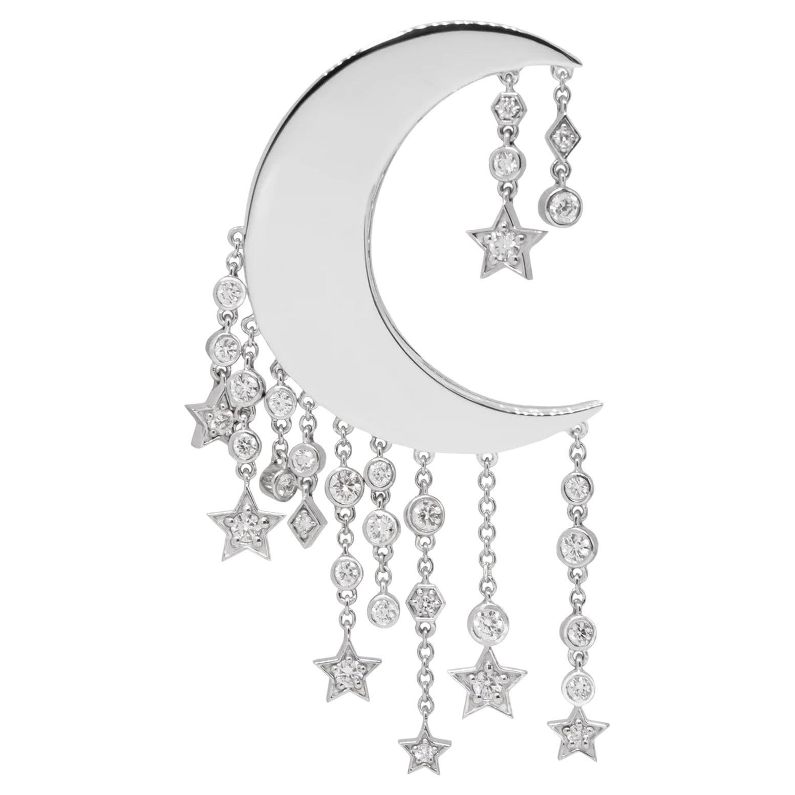 Plain Crescent Moon Bag Bijoux For Sale