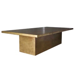 Plain Table, a Boldly Drawn Low Table