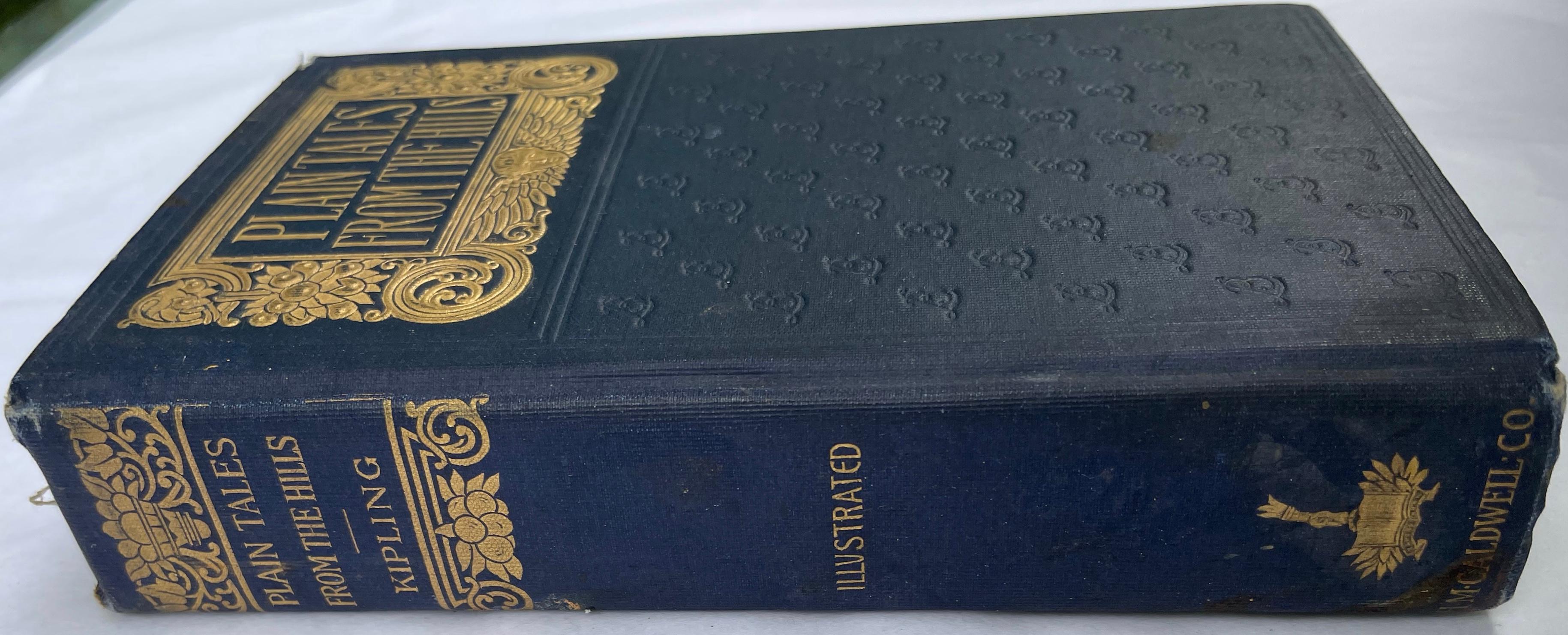 Linen Plain Tales From The Hills by Rudyard Kipling For Sale