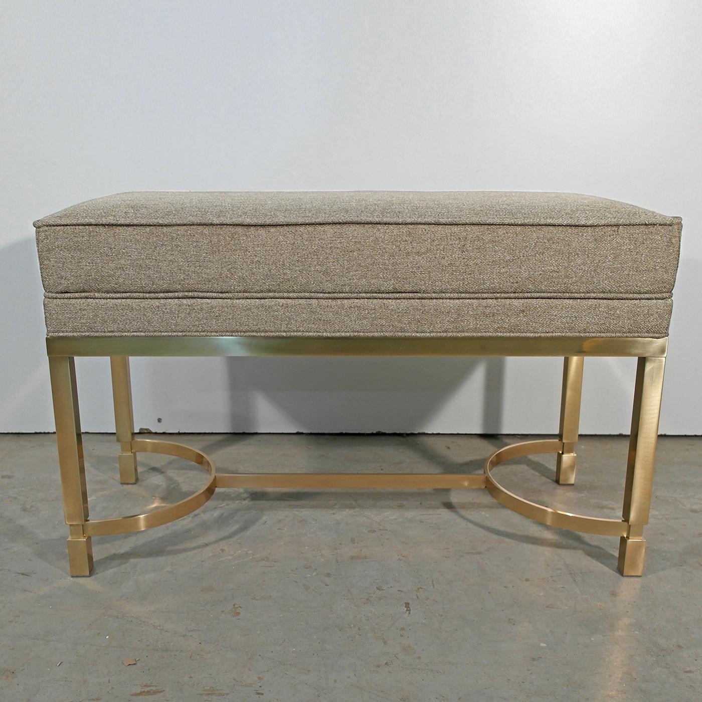 Modern Plain Upholstered Bench For Sale