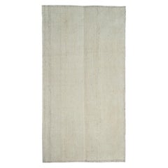 Plain Vintage Rugs, Handmade Ivory Kilim Rugs Turkish Carpet