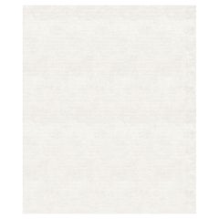 Plain White Contemporary Rug Scandinavian Modern, Breton White, Custom in Stock