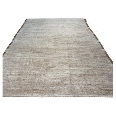 Plain with Border Moroccan G Design Area Rug