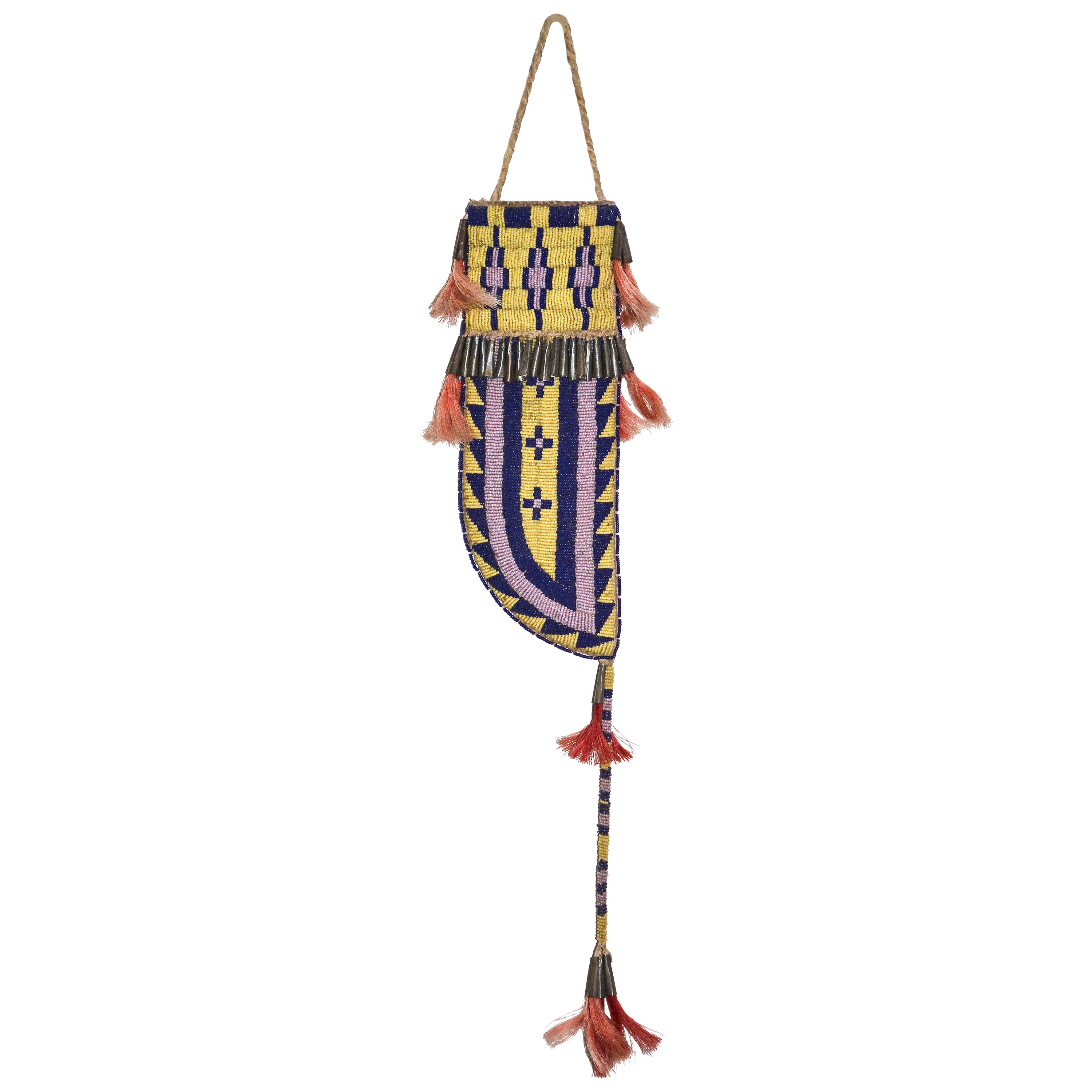 Plains Beaded Knife Sheath 1930s