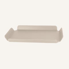 Mesa con bandeja PLAIT 60 de Limac Design, piel regenerada, estilo moderno