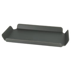 Mesa con bandeja PLAIT 60 de Limac Design, piel regenerada, estilo moderno