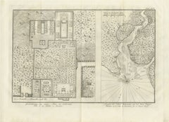 Plan of a Garden at Surat and the City on the Tapti, 1780