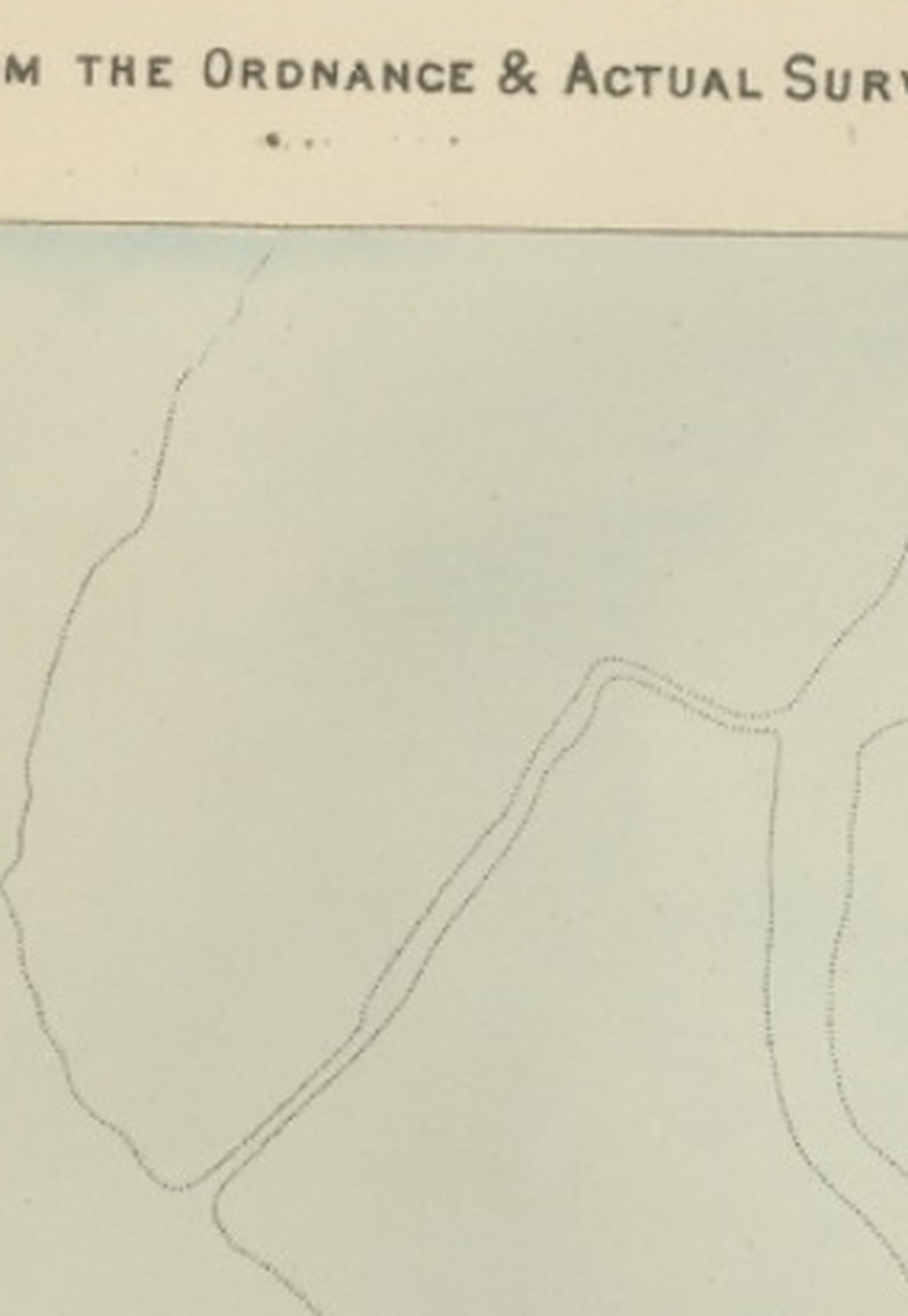 Plan of Portsmouth – Antique Town Map, George W. Bacon, Ordnance Atlas, 1885