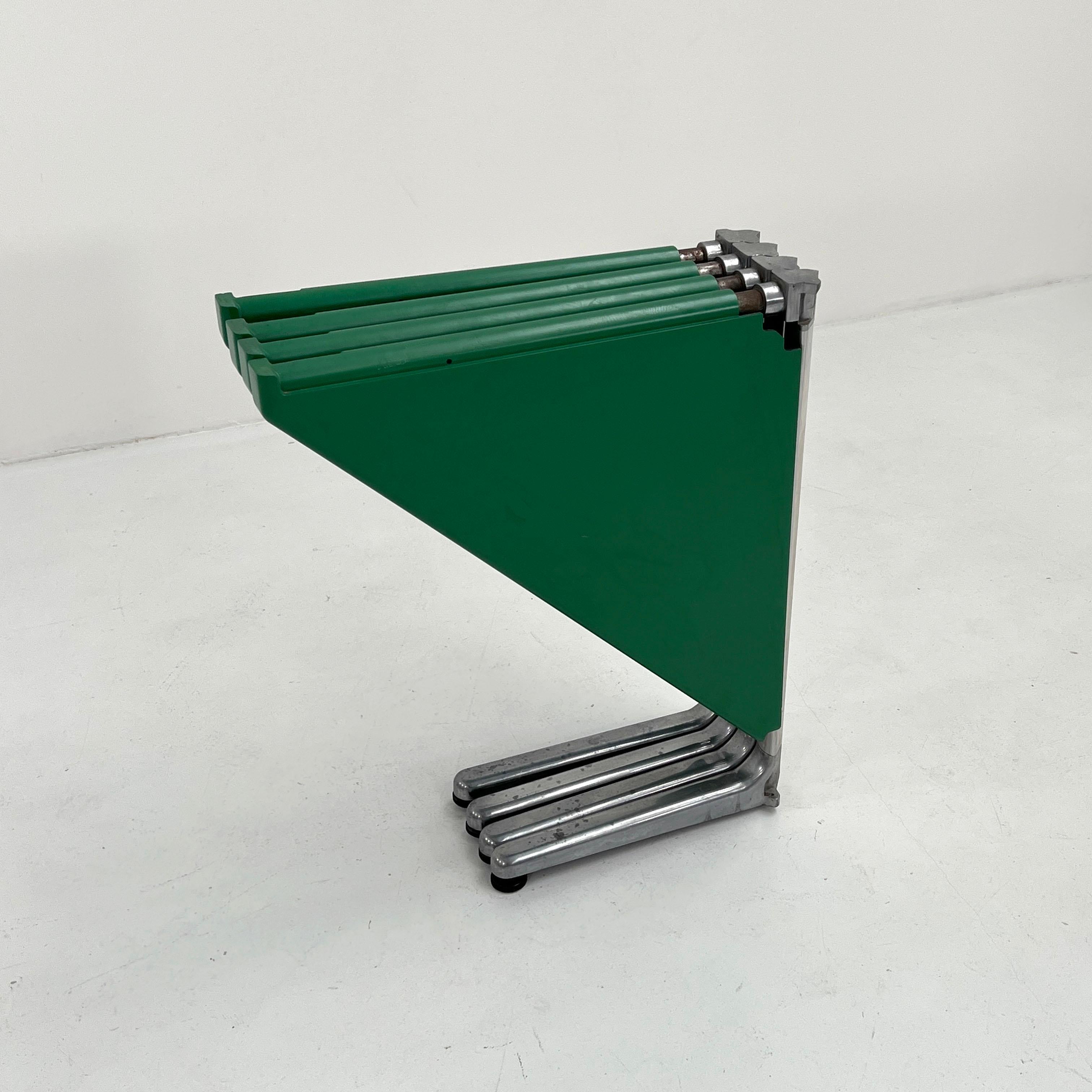Italian Plana Folding Table by Giancarlo Piretti for Castelli, 1970s