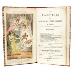 Antique PLANCHE - The Vampire; or Bride of the isles - 1820 - FIRST AND ONLY EDITION