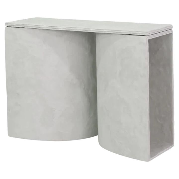 PLANE Console/Console Table Gray Cement by Bailey Fontaine REPby Tuleste Factory For Sale