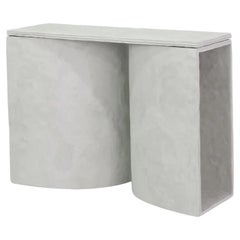 PLANE Console/Console Table Gray Cement by Bailey Fontaine REPby Tuleste Factory