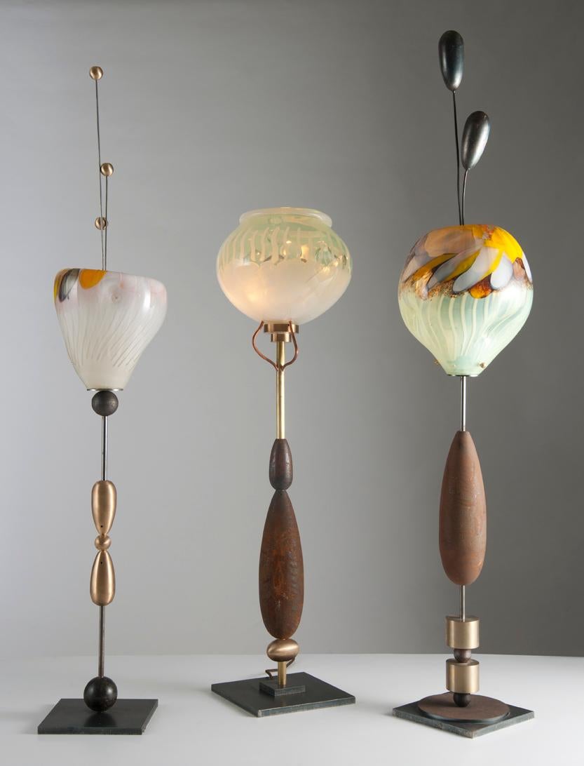 Modern Planet Lamp by Sema Topaloglu