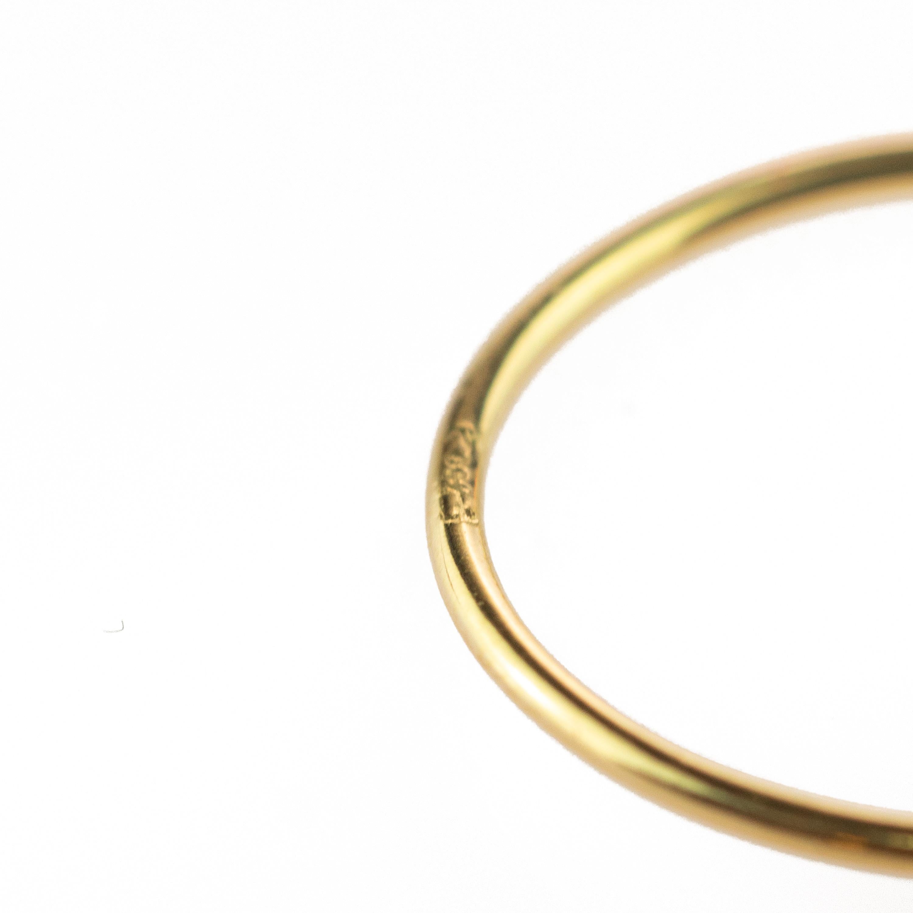 Planet Love: 18 Karat Gelbgold Boho-Ring mit schwarzem Achat und Bergkristall Herz im Angebot 2