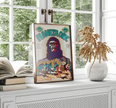 Planet of the Apes Original Czech Film Poster, Vratislav Hlavatý, 1970