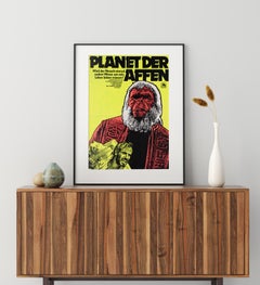 Planet of the Apes R1975 East German Film Movie Poster