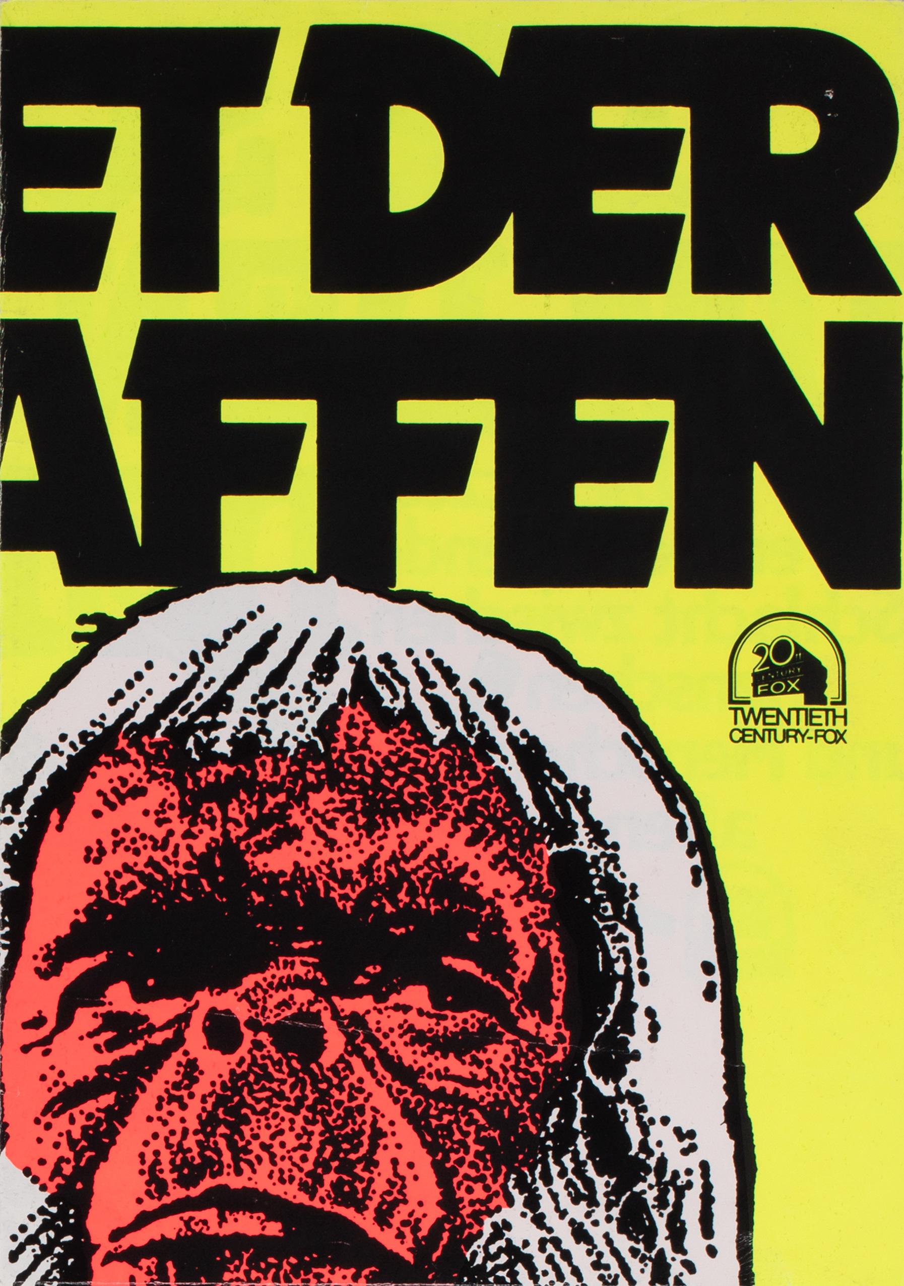 planet of the apes original movie poster
