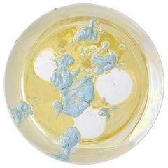 Planet Wall Plate Yellow