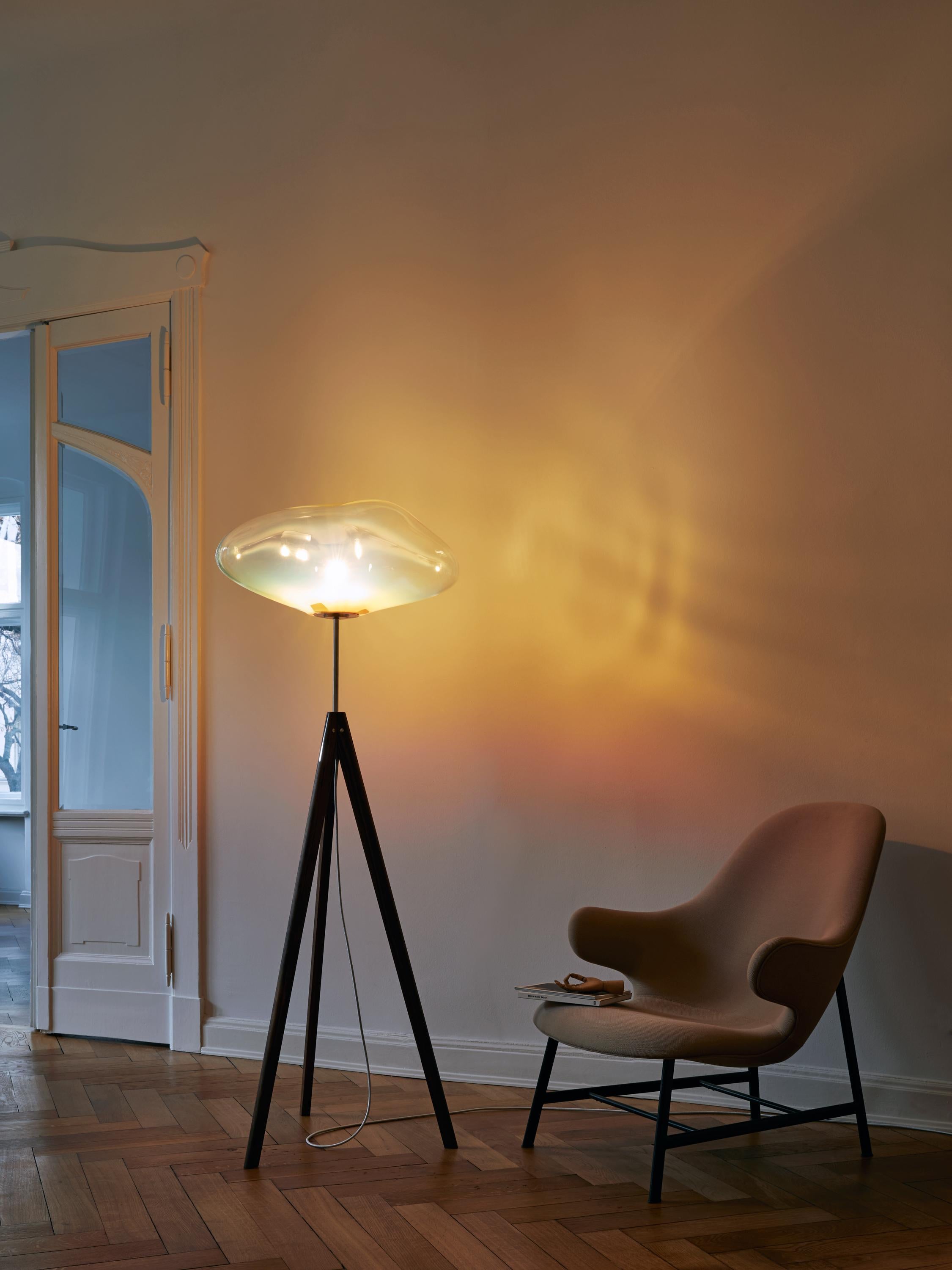Planet X Ground Lamp, Hand-Blown Murano Glass, 2021, Floor Lighting XXL Size For Sale 2
