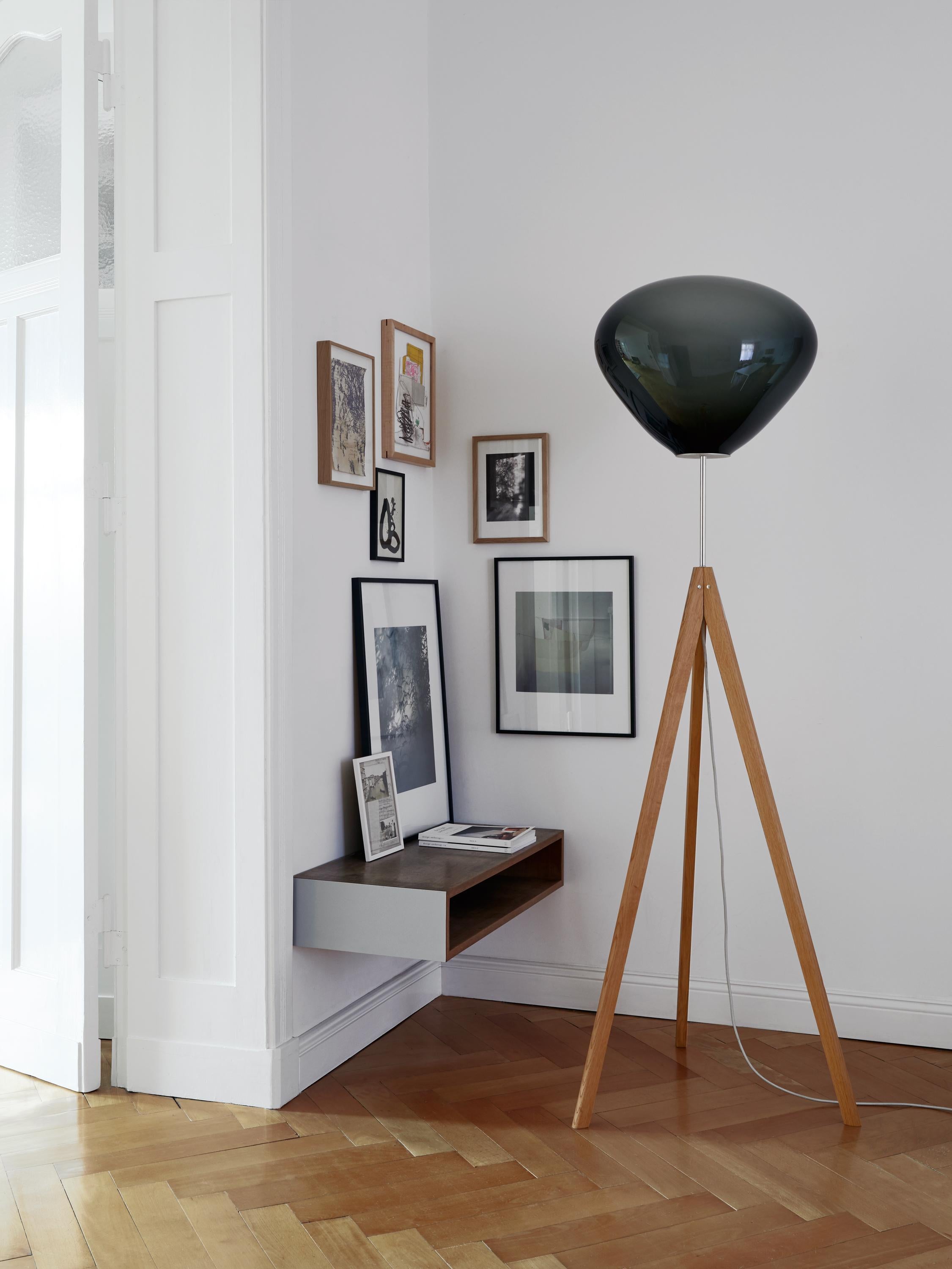 Italian Planet X Ground Lamp, Hand-Blown Murano Glass, 2021, Floor Lighting XXL Size For Sale