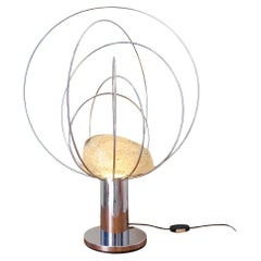 Planeta Table Lamp by Angelo Brotto for Fase, c. 1975 Spain