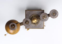 VIDEO* Planetarium, Tellurium Clock with Rotating Globe, London, Cambridge, 1925