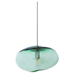 Lampe à suspension Planetoide Green Iridescent d'Eloa