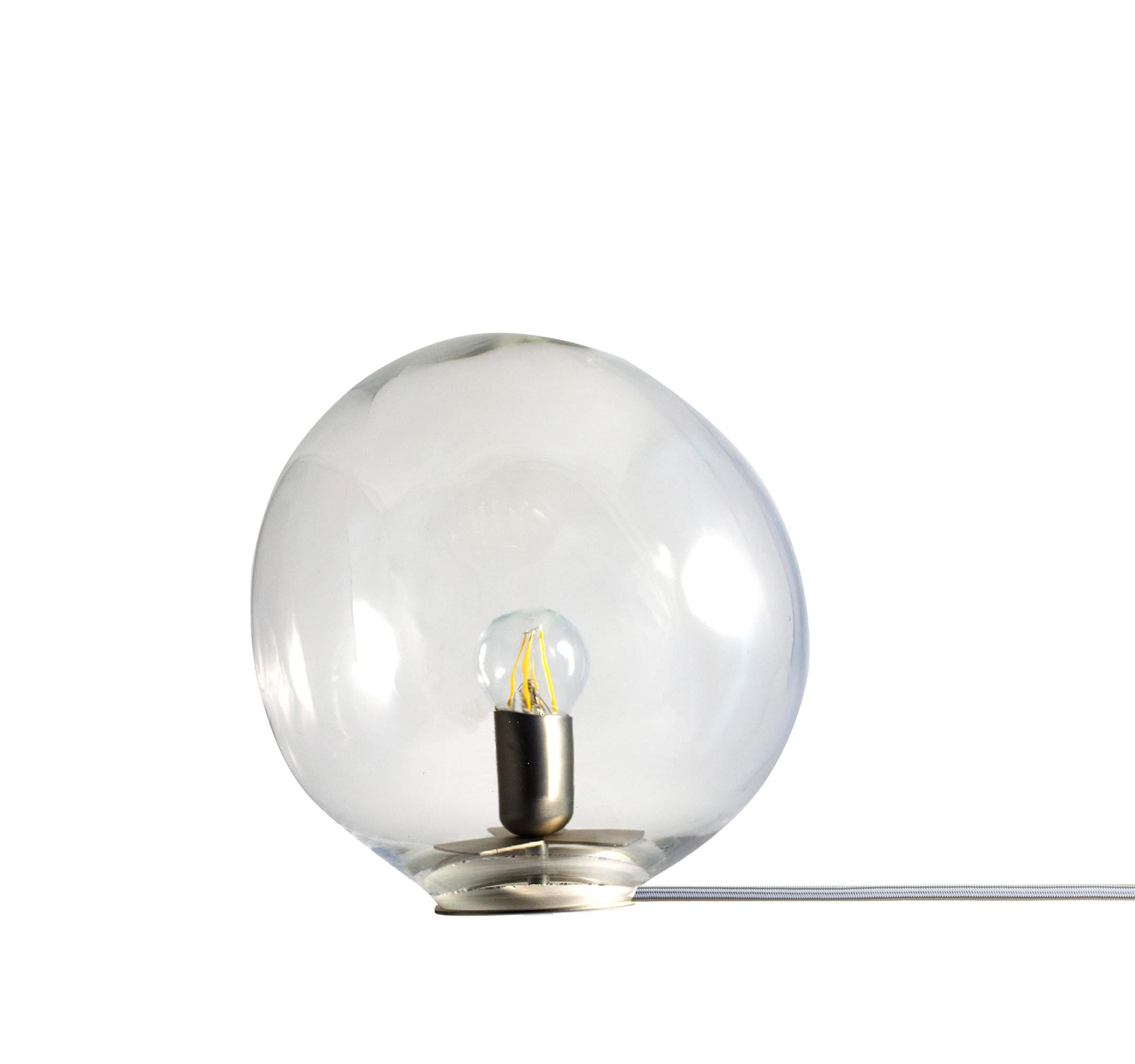 Post-Modern Planetoide Juno Crystal Pendant by Eloa For Sale