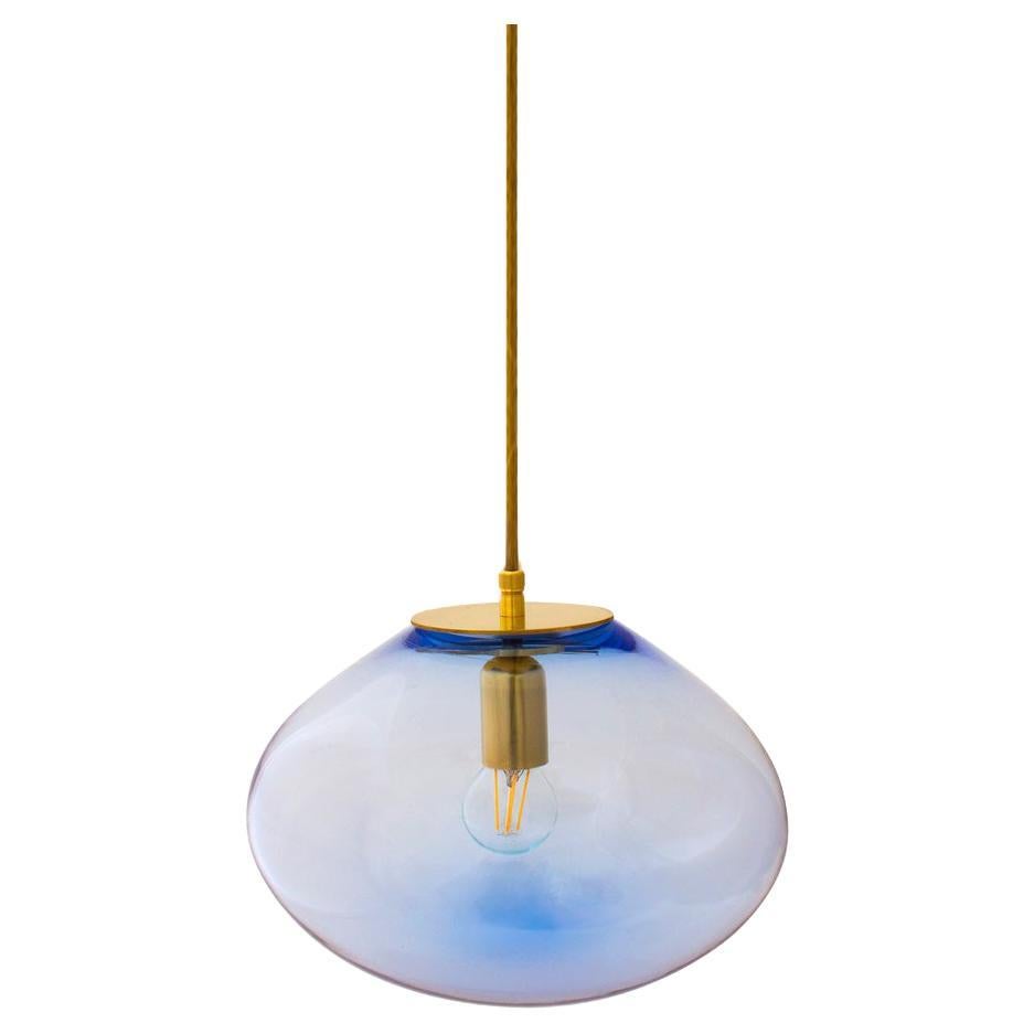 Planetoide Vesta Steel Blue Pendant by ELOA