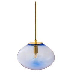 Colgante Planetoide Vesta Acero Azul by ELOA
