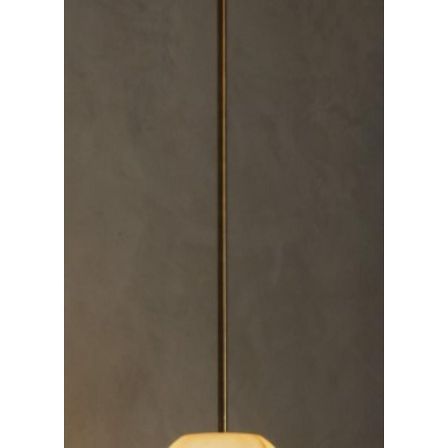 Spanish Planette Tube 16.5 Pendant by Contain For Sale