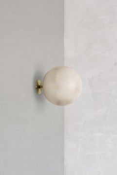 Planette Wall 16.5 Alabaster Wall Light by Contain