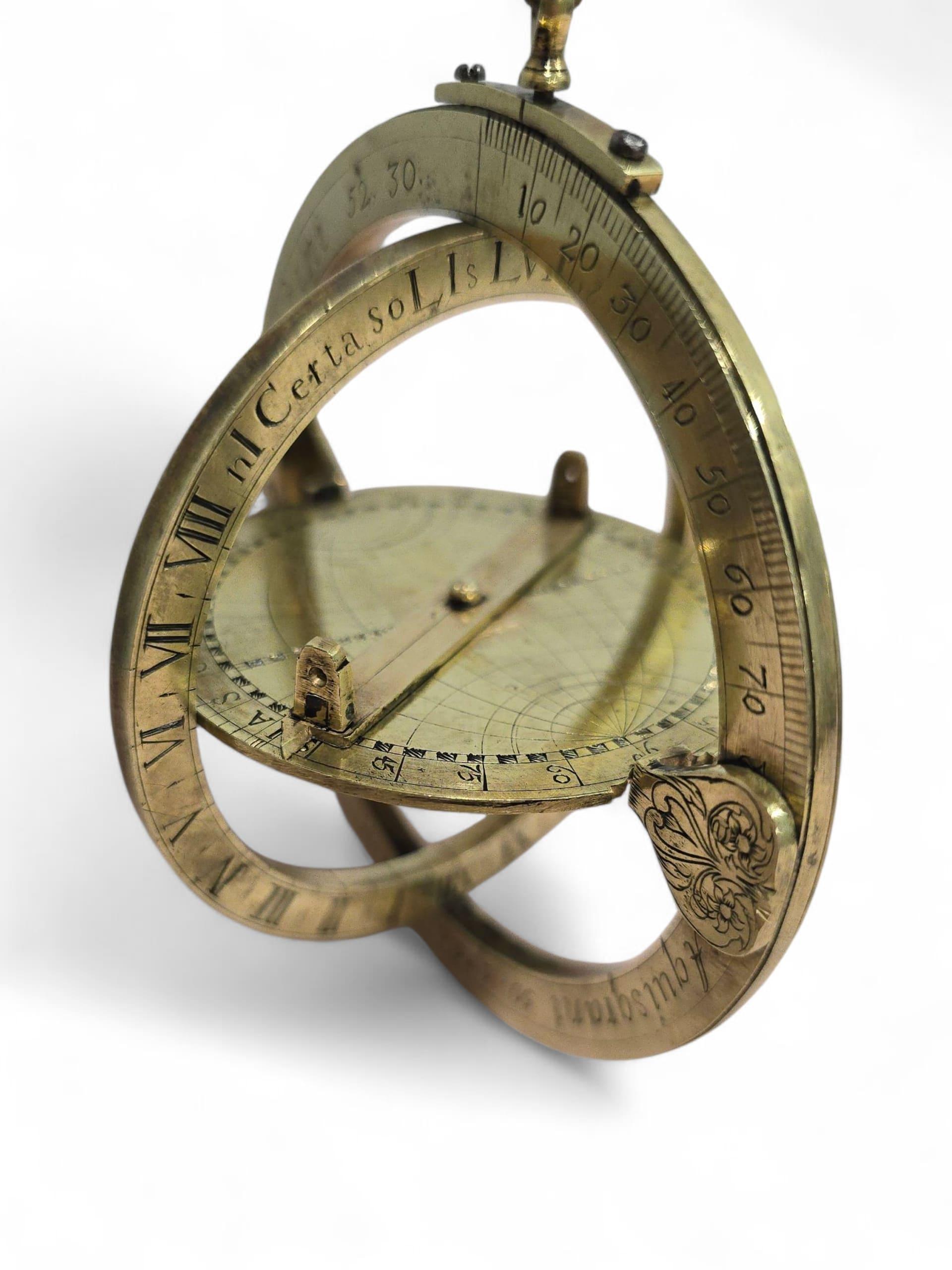 Planispheric Astrolabe – Equinoctial Dial, late 16th–early 17th century For Sale 5