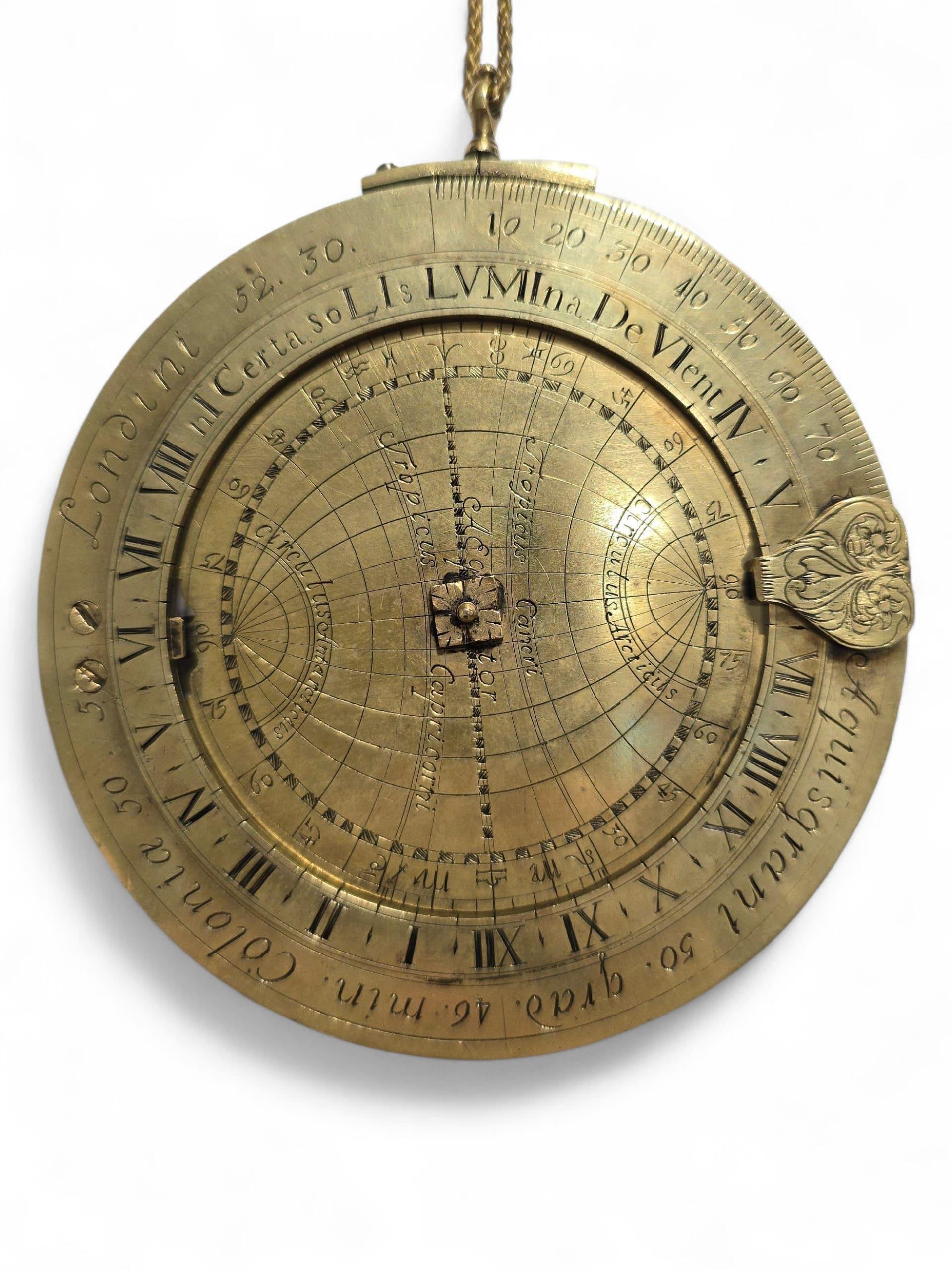 Planispheric Astrolabe – Equinoctial Dial, late 16th–early 17th century For Sale 7