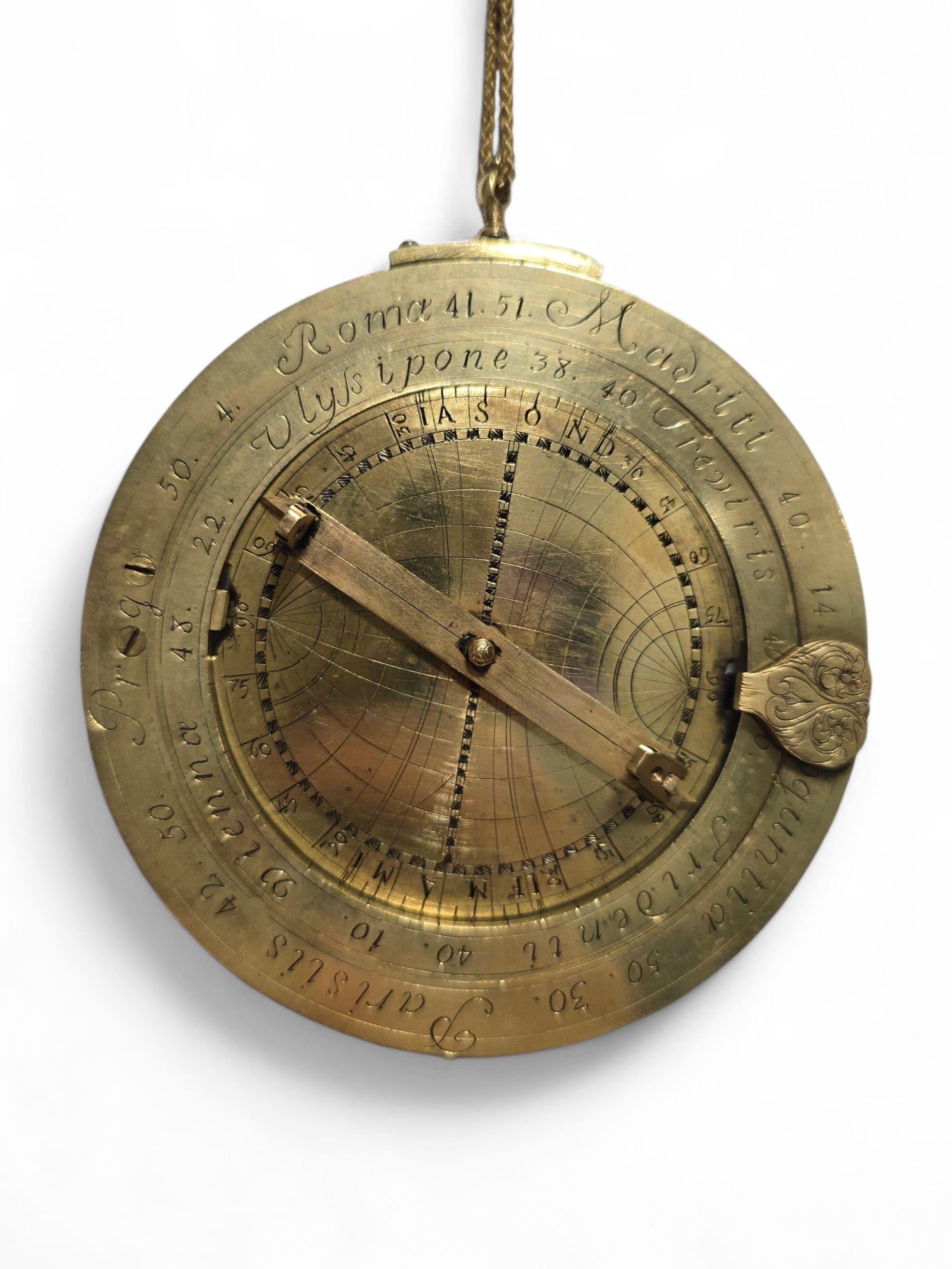 Planispheric Astrolabe – Equinoctial Dial, late 16th–early 17th century For Sale 8