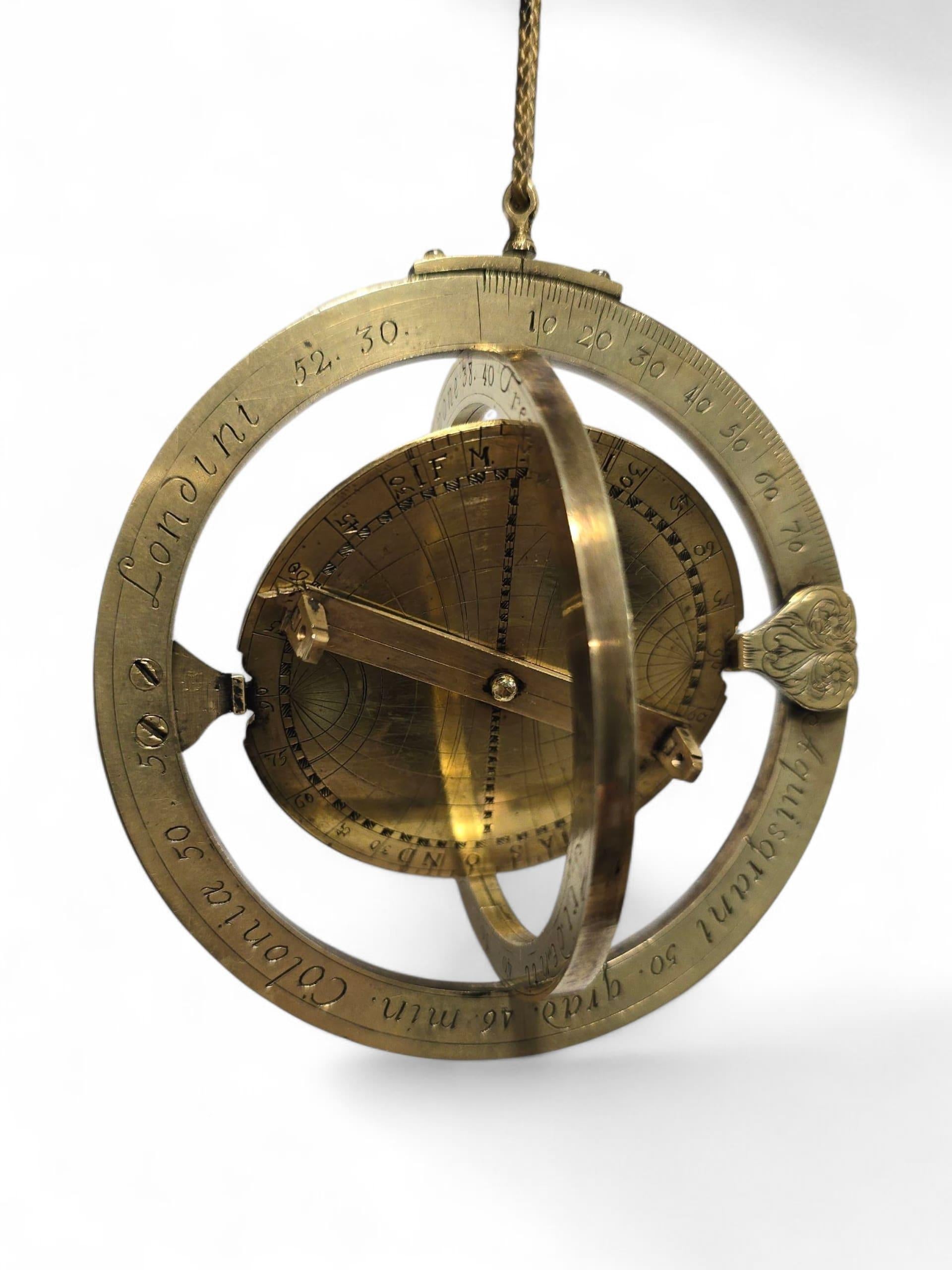 Planispheric Astrolabe – Equinoctial Dial, late 16th–early 17th century For Sale 13