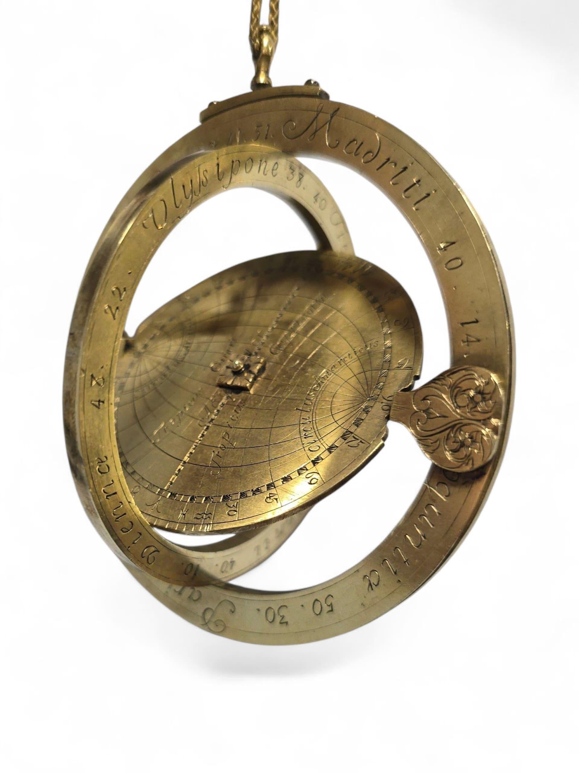 Planispheric Astrolabe – Equinoctial Dial, late 16th–early 17th century For Sale 15