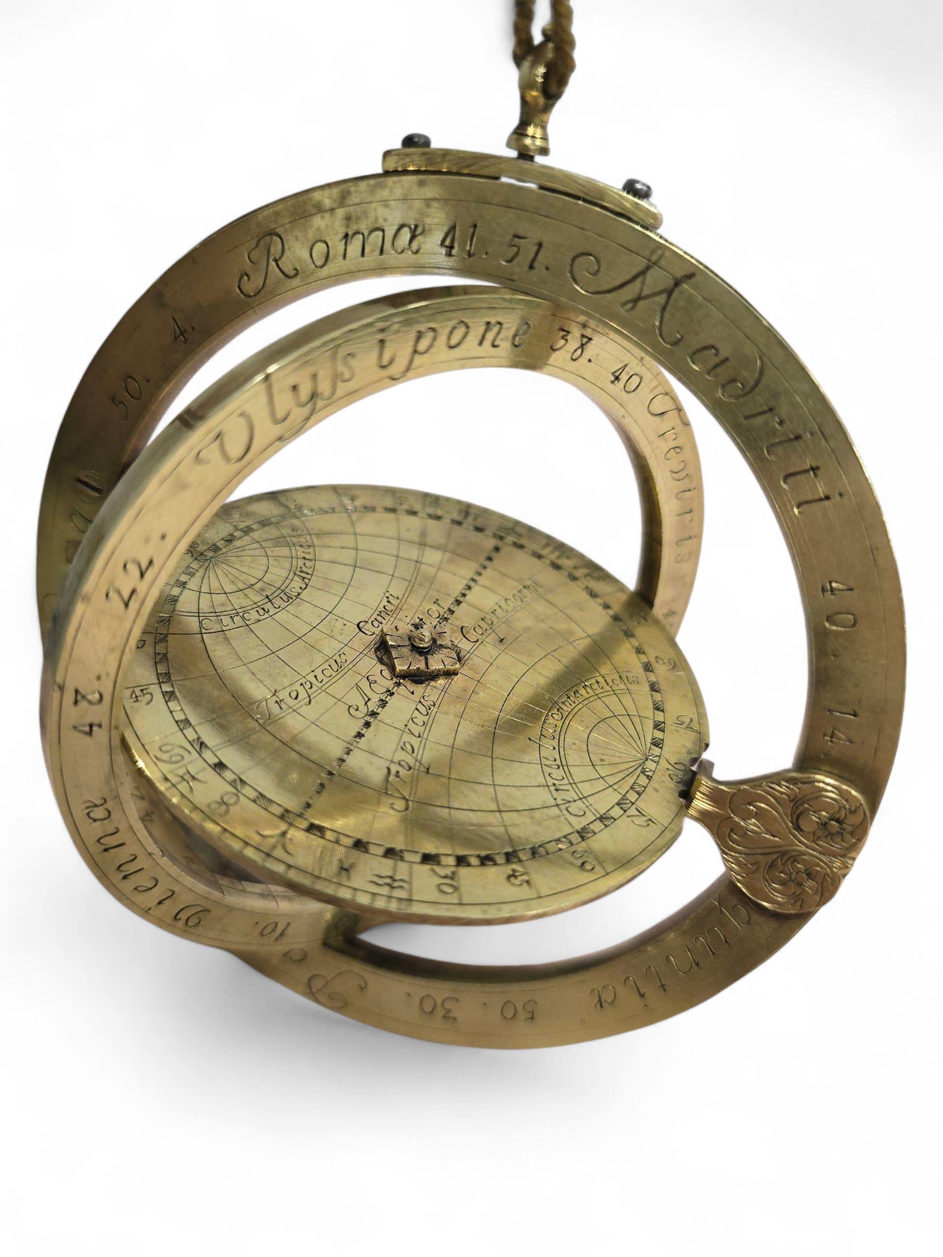 Planispheric Astrolabe – Equinoctial Dial, late 16th–early 17th century For Sale 1