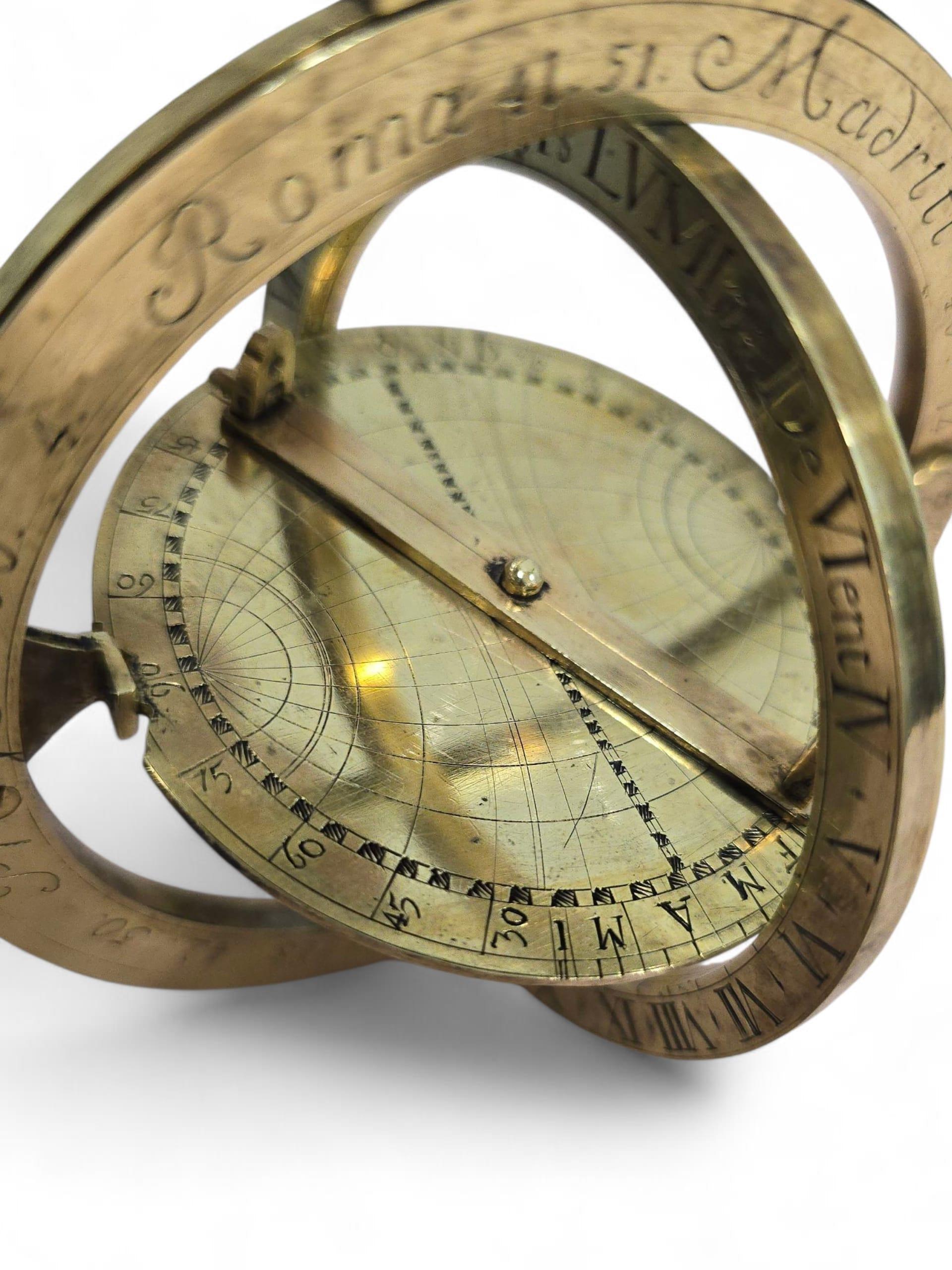 Planispheric Astrolabe – Equinoctial Dial, late 16th–early 17th century For Sale 3