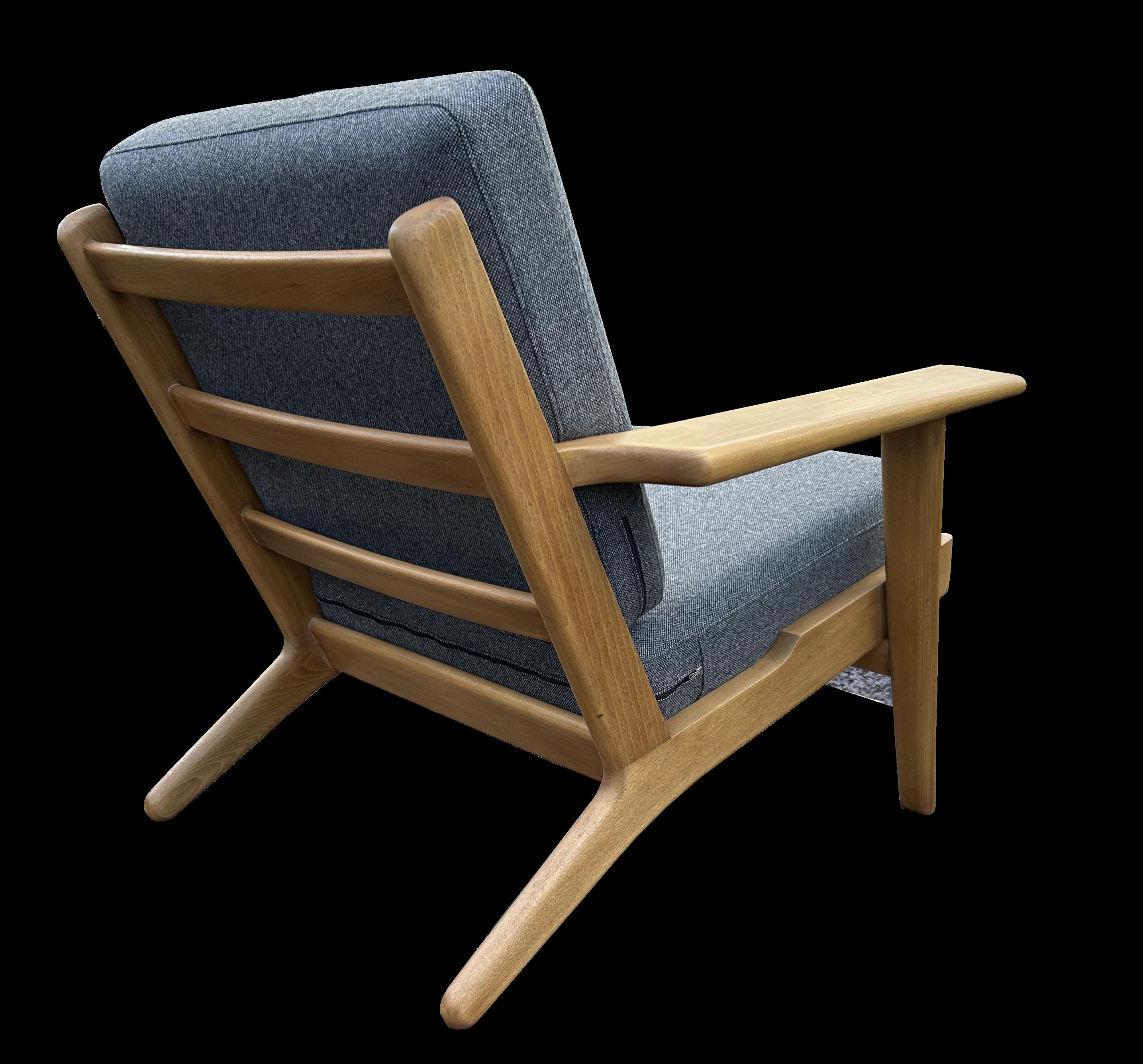Silla Plank GE290 de Hans J. Wegner para Getama en Roble Escandinavo moderno en venta